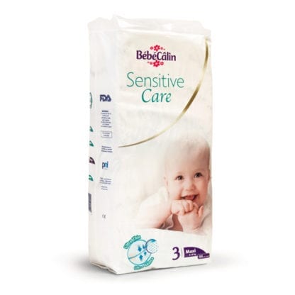 BEBECALIN SENSITIVE CARE MAXI x 44  (8-18kg)